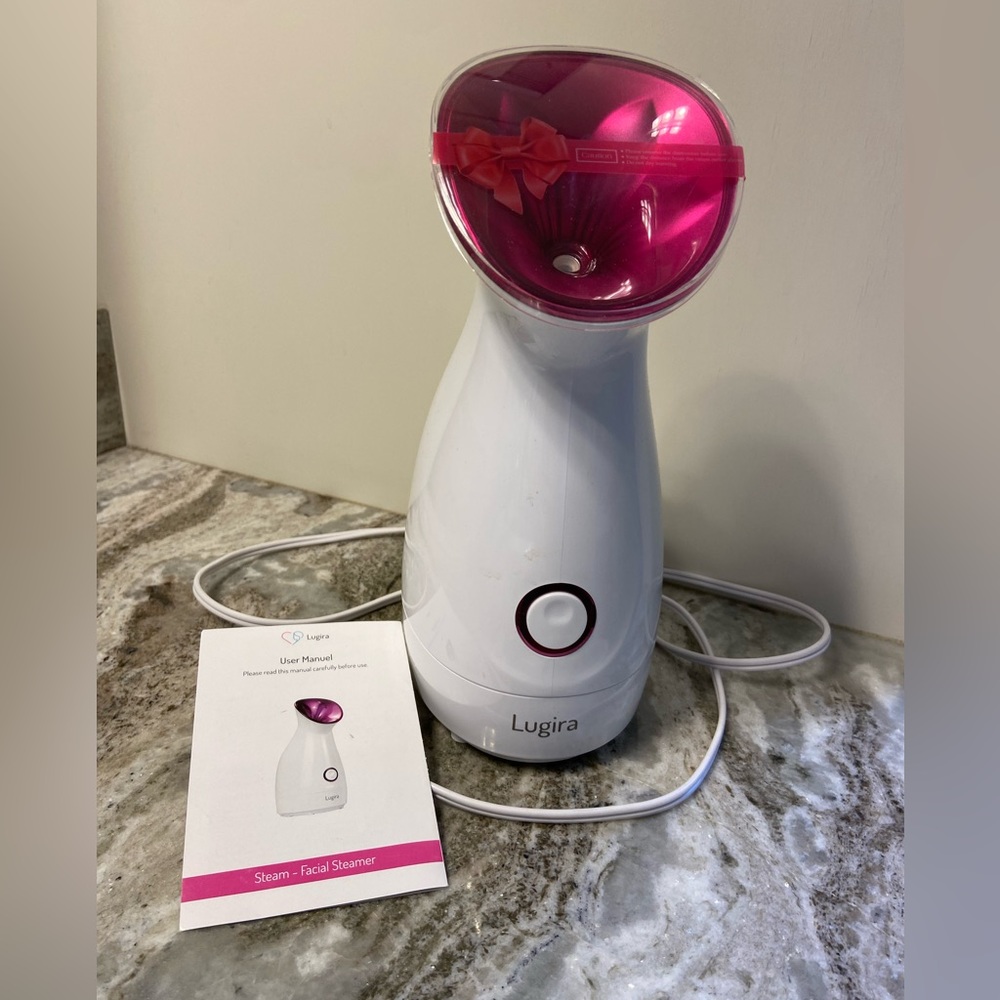 Lugira professional facial steamer. Like new. Used just a couple times.